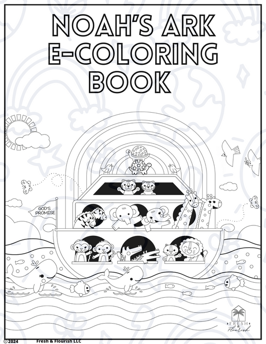 Noah's Ark E-Coloring Book